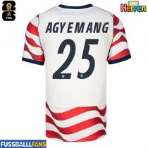 Vereinigte Staaten Patrick Agyemang #25 Heimtrikot EM 2024 Kurzarm